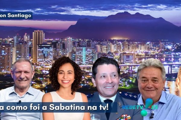 Sabatina RedeTV-ES: Semana dos candidatos à prefeitura de Vitória